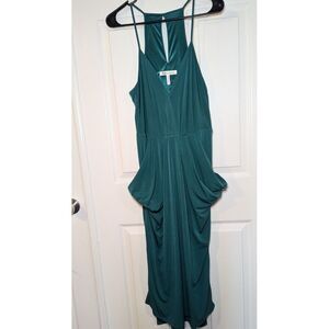 BCBG Dress Jasmine Teal Medium